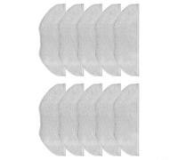 Opatiny Lot de 4 serpillères lavables en microfibre pour aspirateur robot LG CordZero R3-Prime, chiffon de nettoyage en profondeur pour surfaces dures, lot de 4