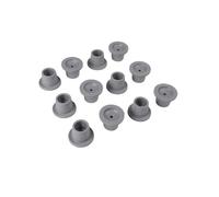 Opatiny Lot de 481216 chaises de douche antidérapantes de 60 mm, pour tuyaux droits de 28 mm à 30 mm, à installer avec de l'eau ou du lubrifiant à l'huile