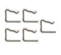 Opatiny Lot de 5 clips de tuyau anti-fuite pour Ford 1982A4 7701477442 4S7Q9F524AB, compatibles avec Jaguar S-Type, Land Rover, Nissan, Seat
