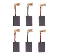 Opatiny Lot de 6 balais de charbon pour meuleuse d'angle Makita 9553NB, 9554NB, 9557NB, 9558PB, GD0600, 16 x 11 x 5 mm