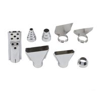 Opatiny Lot de 8 buses chauffantes en acier inoxydable 35 mm | Construction en métal, flux d'air stable, longue durée de vie, pour tolérance de température, lot de 8 pièces