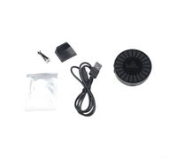 Opatiny Lumière 2K HD activée par la voix, capteur RVB avec 8 modes pour détection de son et de vibration EVP, lumière rechargeable pour enquête paranormale