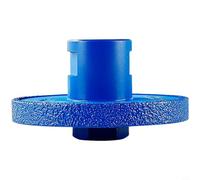 Opatiny Meule plate pour meuleuse d'angle compatible avec axe 5/8-11 10 et 20 mm Disque à rainurer diamant pour pierre et carrelage (10 mm)