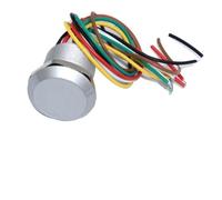 Opatiny Mini lecteur de proximité RFID EM4100 125 KHz avec boîtier étanche en polyamide et sortie Wiegand26 pour systèmes de contrôle d'accès, comprend 3 porte-clés d'identification