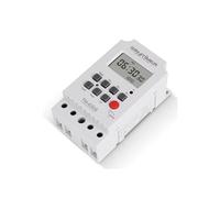 Opatiny Minuteur numérique 12 V 30 A avec programmation hebdomadaire de 7 jours et relais 1NO+1NC pour contrôle automatique de l'alimentation