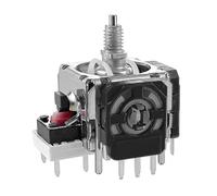 Opatiny Module de joystick analogique de rechange pour manette Xbox Series 2, pouce 3D, pour plastique, vert, blanc, vert, noir, couleur métallique