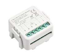Opatiny Module d'interrupteur intelligent pour volets roulants et volets, commande vocale WiFi ZigBee avec minuterie, pour application Tuya Smart Life, Alexa, Google Home, blanc