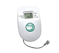 Opatiny Moniteur de rameur avec connecteur SM 2 broches Affichage LED Exercice pour vélo et stepper Compte le temps, les calories et les répétitions