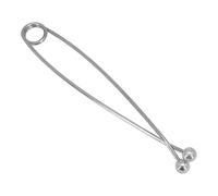 Opatiny Ouvre-bouche et épandeur de poisson en acier inoxydable - Outil de décrochage - Accessoire de pêche - Argent