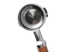 Opatiny Panier filtrant aveugle en acier inoxydable 51/54/58mm pour machine à expresso, disque de nettoyage noir pour la plupart des machines à café semi-automatiques