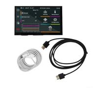 Opatiny Panneau de commande PCB écran HD 5 pouces pour Voron | Contrôle tactile intuitif, résolution 800 x 480, couleurs vives, prise en charge du mode Klipper, navigation facile