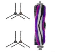 Opatiny Pièces de rechange pour aspirateur robot Midea M71CN M7/i10-1 Brosse rouleau et 4 brosses latérales
