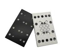 Opatiny Plaque de rechange pour ponceuse Festool RTS 400 REQ 130 x 80 mm 12 trous