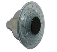 Opatiny Pommeau de douche à capteur de température LED, 3 modes de changement de couleur, alimenté par l'eau, pulvérisation de massage de pluie, mélange de pulvérisation, fixation de salle de bain à