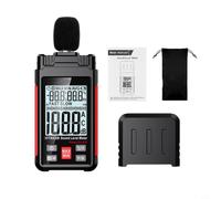 Opatiny Portable pour testeur Spl 30-130dB A/C Poids en temps réel | Design léger, micro polarisé, affichage clair, transport portable, utilisation au bureau d'usine