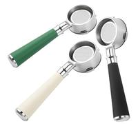 Opatiny Porte-filtre sans fond à 3 oreilles 58 mm pour Barsetto 2S V1 M5300S EM7200 KF5700, panier filtrant en acier inoxydable avec poignée en silicone, pour tête de groupe de 58 mm