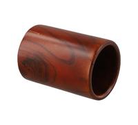 Opatiny Porte-ustensiles de cuisine en bois rustique - Repose-cuillère en bois robuste de 8,5 x 13 cm et organisateur pour fourchettes, spatules, baguettes, avec variation de grain naturel