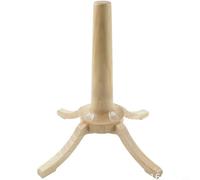 Opatiny Présentoir en bois robuste pour trompette et saxophone, support d'instrument peu encombrant avec design de pied (support pour saxophone alto)