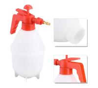 Opatiny Pulvérisateur à pression à pompe manuelle pour automobile et jardin, bouteille en plastique de 0,8 l avec buse en laiton réglable, compatible avec nettoyant de frein, éclaircissant de pneus