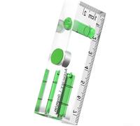 Opatiny Règle en acrylique pour mini niveau 7,5 cm Corps transparent