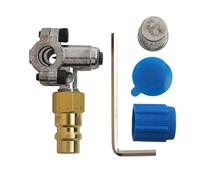 Opatiny Retrofit Valve Piercing Robinet Kit BPV31 pour R12 R22 R134A en Alliage de Laiton Système AC Valve de Réparation avec Clé et Adaptateur, Compatible avec Tuyaux 1/4 5/16 3/8"