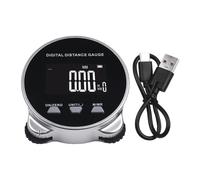 Opatiny Roue de mesure de distance numérique 200 m avec écran LCD, rechargeable USB-C, conversion mm/cm/m/in/ft, écran rétroéclairé, stockage de données à 10 groupes, corps en métal