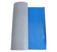Opatiny Ruban isolant thermique imperméable à forte adhérence pour mur toit étanche réparation des espaces métalliques (bleu 50 cm x 10 m)