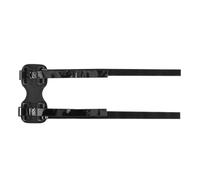 Opatiny Sangle de fixation pour haut-parleur de vélo avec boucle pour JBL Flip 3 4 5 Charge 3 4 5 Sangle de fixation en tissu réglable pour vélo Noir
