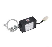 Opatiny Solénoïde d'arrêt de moteur diesel 12 V 24 V type de traction, valve d'arrêt normalement ouverte pour, accessoire électronique XHQ-PT (12 V)