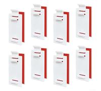 Opatiny Solution de montage de rideau discrète - Design discret comme indiqué sur l'image - Installation d'un crochet de rideau autocollant