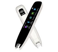 Opatiny Stylo de traducteur à balayage vocal A26S avec grand écran de traduction, dictionnaire multifonctionnel, portable, blanc