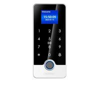 Opatiny Système de contrôle d'accès pour serrure de porte, étanche, contrôlé par application avec télécommande, prend en charge 300 empreintes digitales, 1000 cartes RFID et 1000 mots de passe