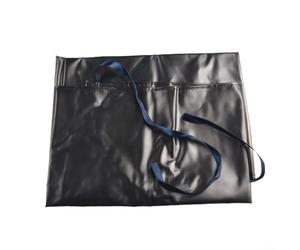 Opatiny Tablier imperméable en PVC noir résistant à l'huile pour la cuisine, la maison, le jardin, le marché pour le nettoyage doux et confortable du cou 120 x 65 cm (XL 120 x 65 cm)