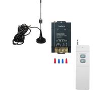 Opatiny Télécommande sans fil, interrupteur marche/arrêt, relais haute performance 30 A, tension large AC 90-250 V, RF43 pour 3 MHz, pour éclairage de portes électriques, fenêtres, contrôle industriel