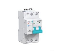 Opatiny Tuya Disjoncteur intelligent avec compteur 1P/2P/3P/4P, 63 A, 10 kA, WiFi, pour domotique et protection électrique