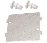 Opatiny WB39X10034 Couvercle de guide d'ondes pour micro-ondes GE avec 2 boutons de verrouillage, pièce de rechange en mica épais de 0,6 mm pour modèles multimarques