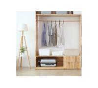 vidaXL Opbergbox 50x30x25 cm stof crÃmekleurig332916 Crème G