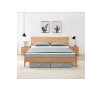 vidaXL Boîte de Rangement Coffre de Rangement Pliable Organisateur Conteneur Stockage Chambre Maison Intérieur Tissu 70x40x18 cm Gris