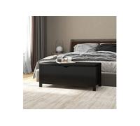Boîte de Rangement Coussin Chêne Sonoma 105x40x45 cm Aggloméré Banc vidaXL
