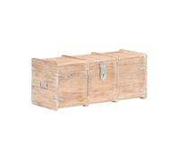 Vidaxl Coffre De Rangement 90x40x40 Cm Bois D'acacia Solide