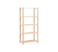 vidaXL Étagère de stockage 5 niveaux 80x38x170 cm Pin solide 250 kg