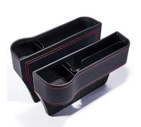 OPBVXQ 2 Pièces Combleur Espace Siège pour Dacia Bigster Concept 2021, Voiture Boîte Rangement, Auto Organisateur Latéral pour Siège, Organisateur Console avec Porte-Gobelet,A Black