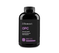 OPC Extrait de Pépins de Raisin 95% OPC Pur - 1007 mg d'Extrait Concentré de Pépins de Raisin - Source d'Antioxydants Naturels - 240 Gélules Véganes - Sans Additifs ni Allergènes - Zenement