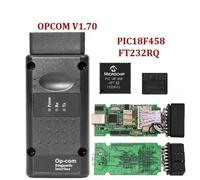 OPCOM V1.99-V1.70-V1.95 Firmware PIC18F458 FTDI FT232RL puce Opel OP COM OBD2 CAN-BUS lecteur de Code pour Op V1.70 FT232RQ
