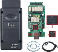 Opcom V195, lecteur de code OBD 2, outil de diagnostic de véhicule Opel, opcom 1.95