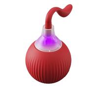 Opdestn Boule Interactive pour Chat,Lumière LED Rechargeable - Balle Électronique pour Chat | pour Chambre À Coucher Salle D'Étude Salon Balcon Intérieur Extérieur Races Petites Moyennes Grandes