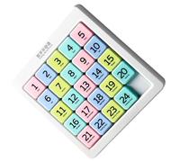 Opdestn Casse-tête à Bloc Coulissant - Puzzle Numérique à Glissement - Jeu Cérébral Portable Stimule la Logique pour et Adultes Idéal Famille Voyage Bureau Salle de Classe