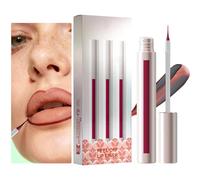 Opdestn Colorant Pour Lèvres Décollable,3 Pièces Maquillage Résistant À L'Eau | Brillant À Lèvres Teinté - Pour Femmes Mariées Amatrices de Beauté Routine Quotidienne Fêtes Mariage Événements Spéciaux