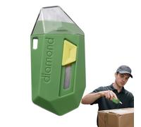 Opdestn Coupe-Colis,Coupe-Carton Rétractable - Ouvre-Emballage Magnétique Escamotable de Précision pour Carton, Cloison Sèche, Projets Créatifs, Papier Peint, Mousse et Encadrement d'Œuvres