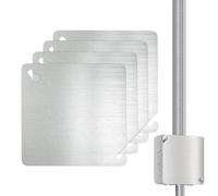 Opdestn Couvercle De Boîtier De Jonction | 4 Pièces Panneau d'Enceinte Métallique de Sécurité - Couvercle De Tableau Electrique,Pour Protection Au Sol Pour Et Animaux Câble Plafond